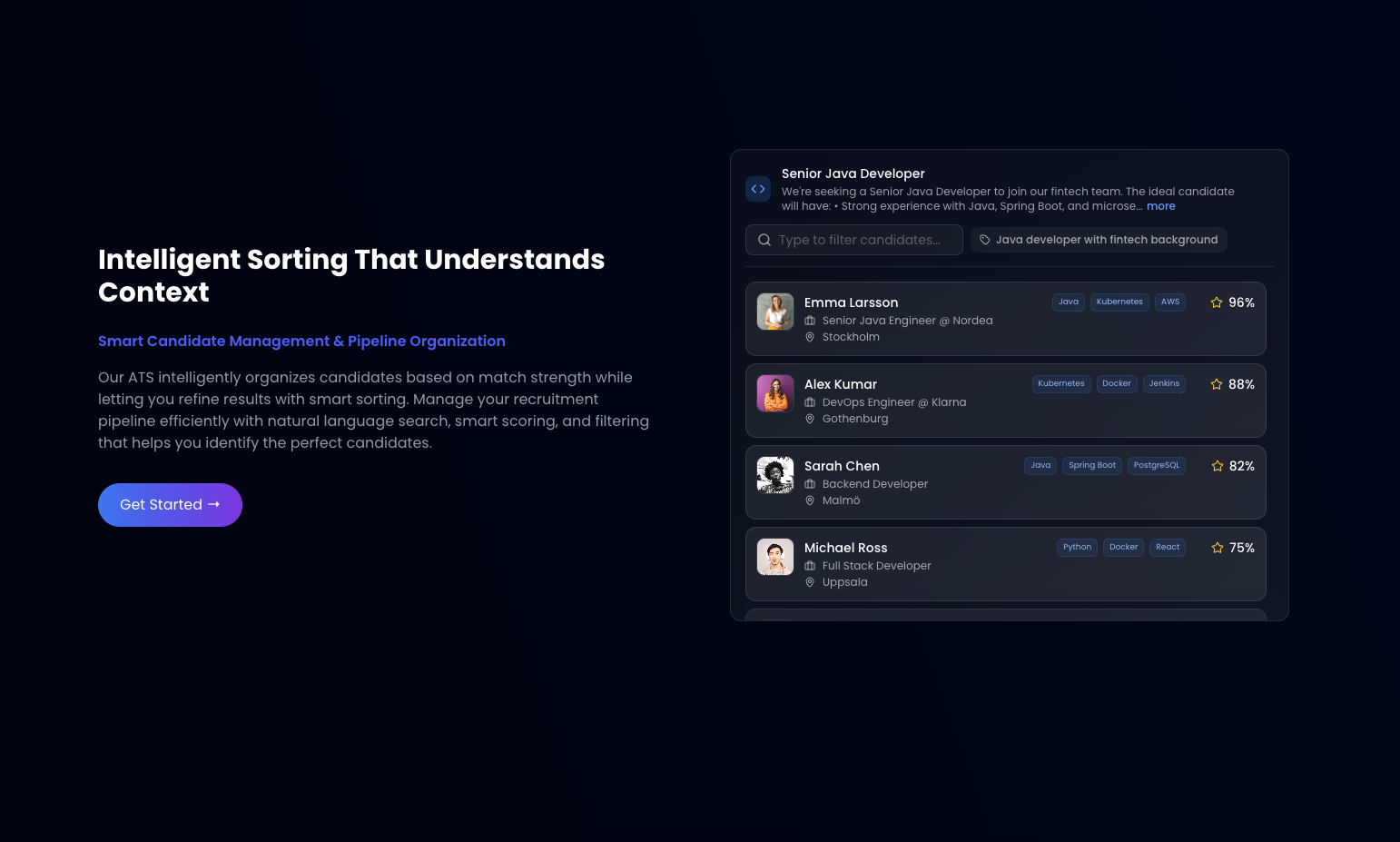 Shortlisted - AI CV Matching
